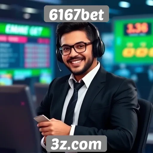 Atendimento ao cliente no 6167bet