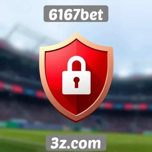 Recursos de segurança no site 6167bet
